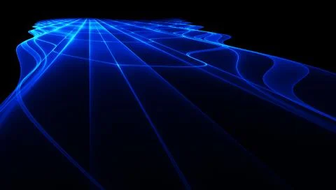 Futuristic abstraction Stock Illustration