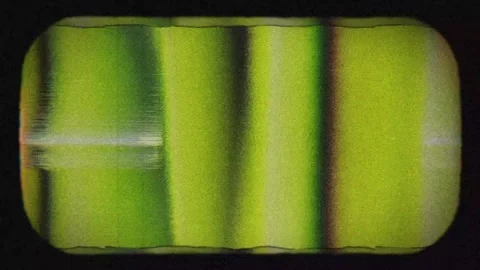 Futuristic Analog Glitch Animation for Creative Openers Stock Footage 303134146