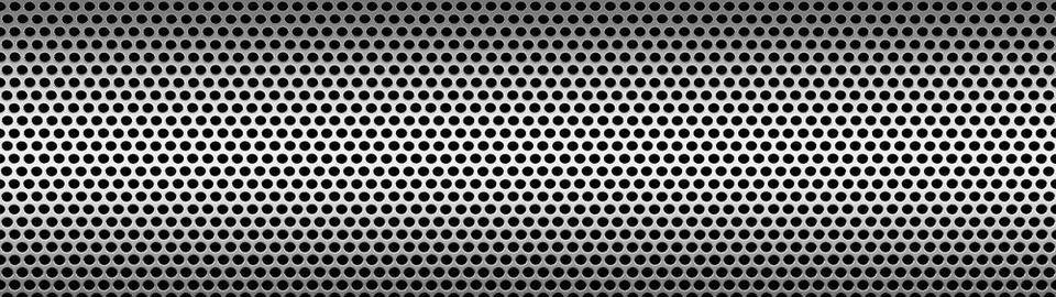 Futuristic and technological hexagonal background. 3d rendering Modern met... Stock Photos