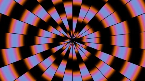 Futuristic animate gradients tunnel background Stock Footage 327511355