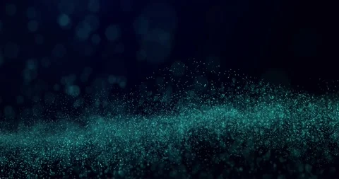 Futuristic Animated Abstract Background with an Array Of Particles. Stock Footage 153767598