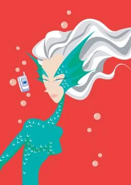 Futuristic animation Stock Illustration