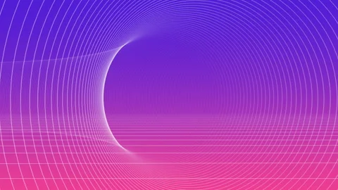 Futuristic animation of seamless empty virtual space Stock Footage 250345235