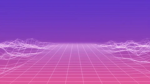 Futuristic animation of seamless empty virtual space Stock Footage 250801894