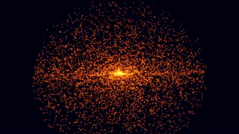 Futuristic apocalyptic fire animation Vidéo 94264984