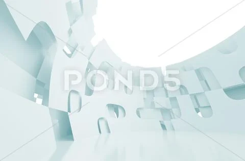 Futuristic architecture Stock Illustration
