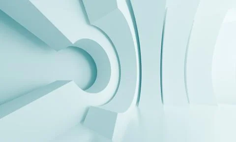 Futuristic architecture Stock Illustration