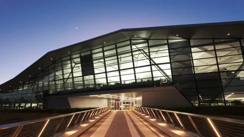 Futuristic Architecture on the Nvidia Campus in Silicon Valley, California Stock Footage 311014927