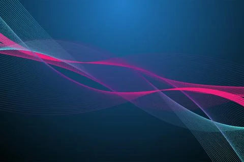 Futuristic Artificial Intelligence and Machine Learning Concept. Human Big Data Stock Illustration