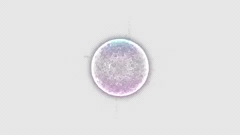 Futuristic artificial intelligence animation showing glowing neural network Stock Footage 320112551