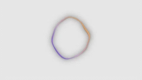 Futuristic artificial intelligence animation showing glowing neural network Stock Footage 320113513