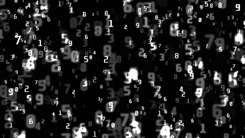 Futuristic artificial intelligence presentation. Alpha channel background Stock Footage 147623292