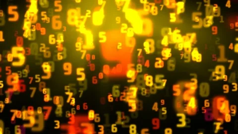 Futuristic artificial intelligence presentation. Color movement background Stock Footage 147530495