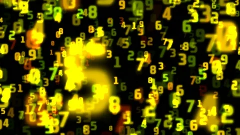 Futuristic artificial intelligence presentation. Color movement background Stock Footage 150305304