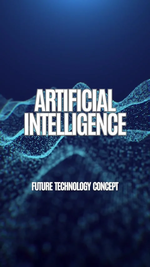Futuristic Artificial Intelligence Technology Background Animation Stock Footage 335474594