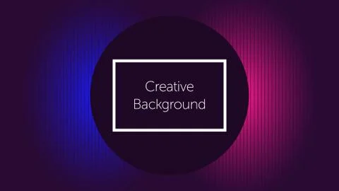 Futuristic background with circle and light Stock Illustration