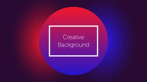 Futuristic background with circle and light Stock Illustration