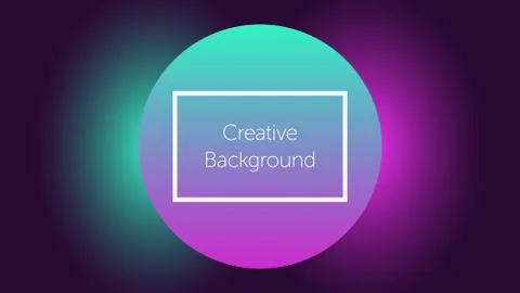 Futuristic background with circle and light Stock Illustration