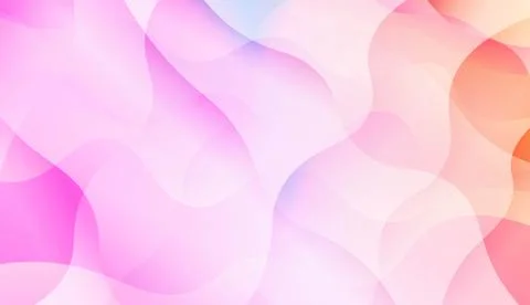 Futuristic Background With Color Gradient Geometric Shape. Abstract Blurred G Stock Illustration