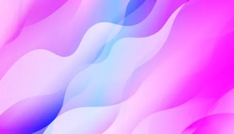 Futuristic Background With Color Gradient Geometric Shape. Abstract Blurred G Stock Illustration
