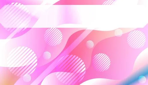 Futuristic Background With Color Gradient Geometric Shape for Your Design Lan Stock Illustration