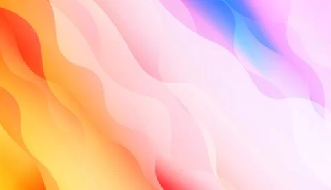 Futuristic Background With Color Gradient Geometric Shape. Abstract Blurred G Stock Illustration