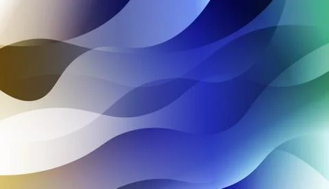 Futuristic Background With Color Gradient Geometric Shape. For Design Flyer,  Stock Illustration