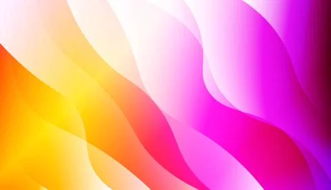 Futuristic Background With Color Gradient Geometric Shape. For Futuristic Ad, Stock Illustration