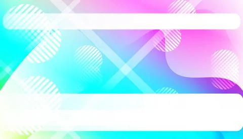 Futuristic Background With Color Gradient Geometric Shape for Your Design Lan Stock Illustration