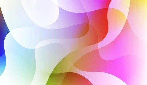 Futuristic Background With Color Gradient Geometric Shape. For Futuristic Ad, Stock Illustration