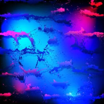 Futuristic Background with Colorfuls Gradients. Stock Illustration