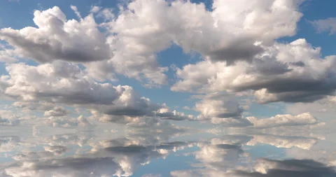 Futuristic background consisting of Time lapse clip of white fluffy clouds over Stock Footage 135376510