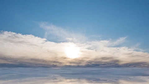 Futuristic background consisting of Time lapse clip of white fluffy clouds over Stock Footage 149768857