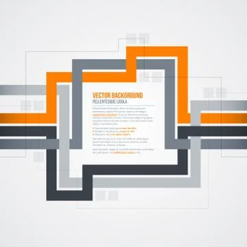 Futuristic background with crossing lines. EPS10. Stock Illustration