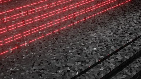 Futuristic background with cubes as animation Stock Footage 252007464