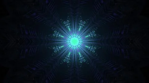 Futuristic background design with cool abstract patterns and lights Stock Illustration