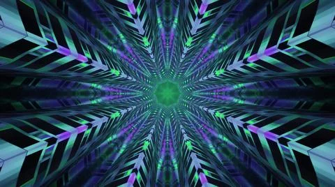 Futuristic background design with cool patterns and abstract lights Stock Illustration