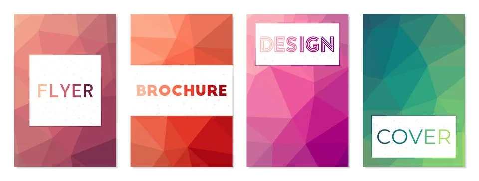 Futuristic background design vector collection. Can be used as cover, banne.. Stock Illustration