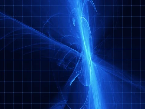 Futuristic background with dynamic flame fractal for modern technology Stock Footage 75037822