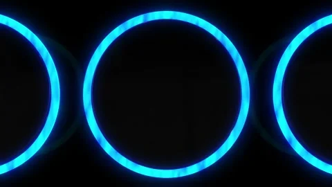 Futuristic background with flying platforms 스톡 동영상 268576855