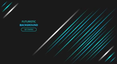 Futuristic Background glowing blue white modern techno corporate business des Stock Illustration