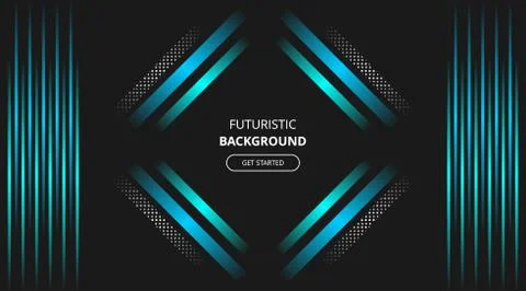 Futuristic Background glowing blue white modern techno corporate business des 스톡 일러스트