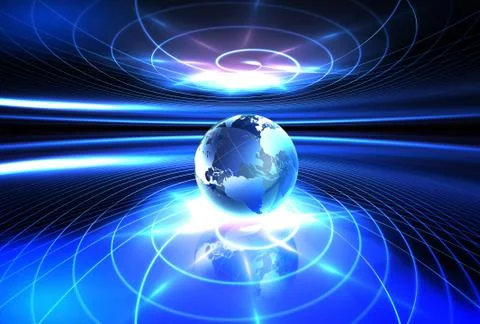 Futuristic background Stock Illustration