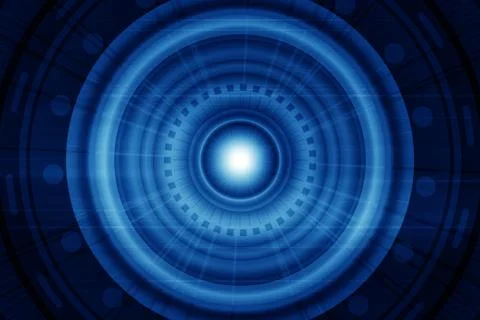 Futuristic Background Stock Illustration