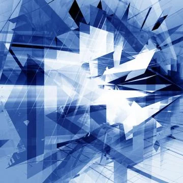 Futuristic Background Stock Illustration