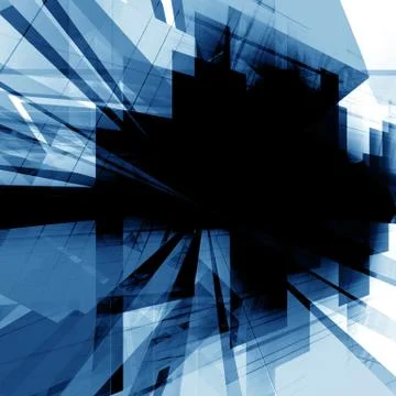 Futuristic Background Stock Illustration