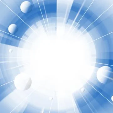 Futuristic Background Stock Illustration