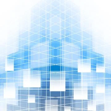 Futuristic Background Stock Illustration