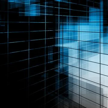 Futuristic Background Stock Illustration