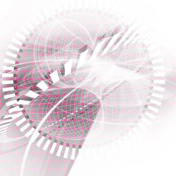 Futuristic Background Stock Illustration